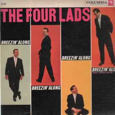 The Four Lads Breezin Along NEAR MINT Columbia Vinyl LP