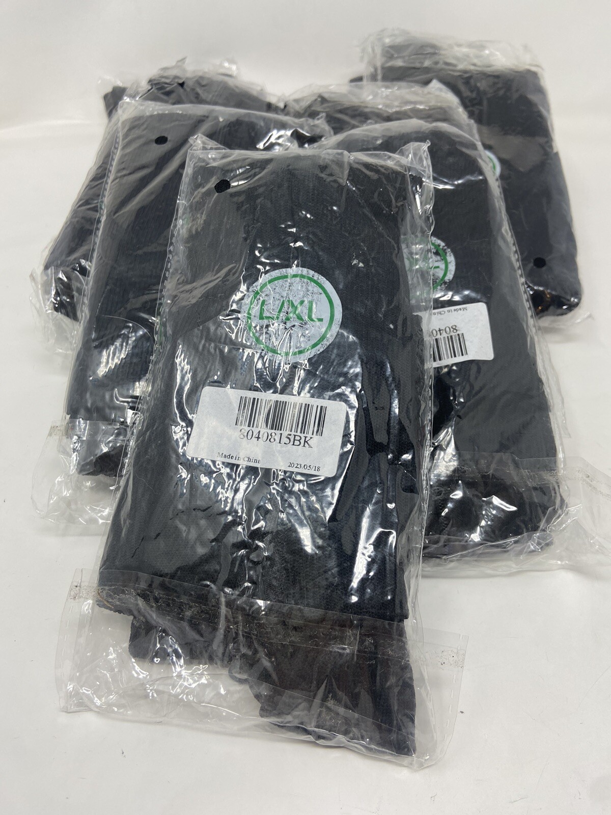 Zip Up Compression Socks Support Hose Unisex Edema Diabetic Lot Of 10 L