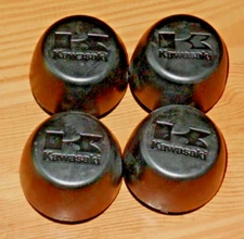 KAWASAKI BRUTE FORCE 650, 750 FRONT / REAR RUBBER WHEEL NUT CAPS X4, 05-13