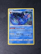 Carte promozionali Pokemon SWSH: Spada e Scudo Vaporeon SWSH072 Holofoil