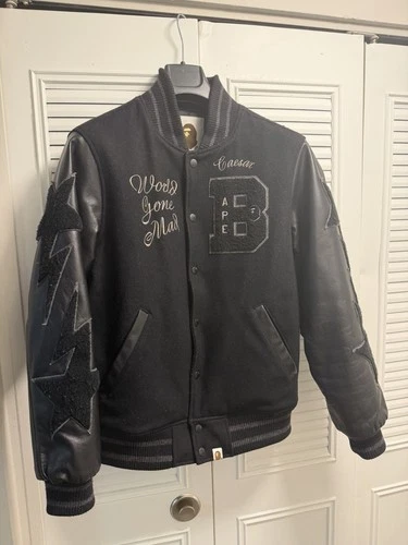 Bape Varsity Jacket Black (FW21) video thumbnail