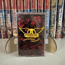 Aerosmith: Permanent Vacation Cassette Tape, 1987 Classic Rock Album