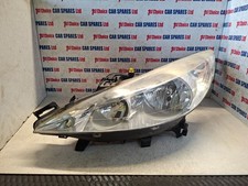 PEUGEOT 207 MK1 PH2 2009 PASSENGER SIDE HALOGEN HEAD LIGHT LAMP *2 BROKEN CLIPS*