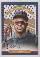 2020 Panini Donruss Diamond Kings Independence Day Ketel Marte #28 0m0g