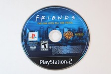 Friends: The One With All the Trivia (Sony PlayStation 2, PS2) Disc Only