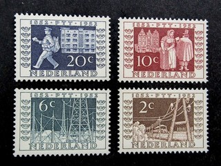 nystamps Netherlands Stamp # 336 339 Mint OG H $90 G21y462