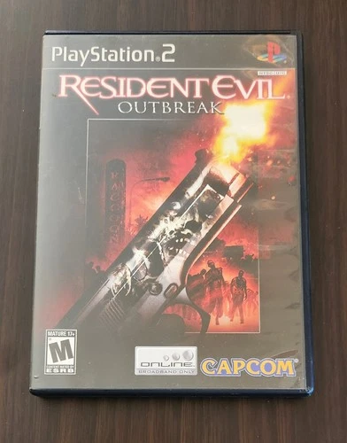 RESIDENT EVIL ~ OUTBREAK ~ 2004 Sony PlayStation 2 PS2 CIB Tested