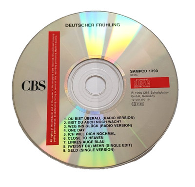 CD - va - Deutscher Frühling / (1990)  Pop, Europop, German Pop