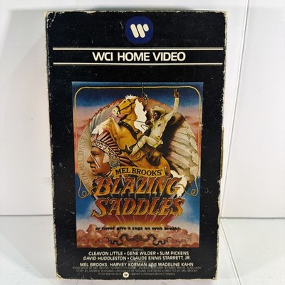 Big Box Warner WCI Mel Brooks Blazing Saddles VHS Movie