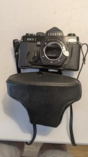 Exakta EDX 2, 1979 35mm SLR Camera Body only With Case Parts or Repair JK