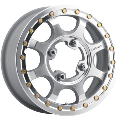 Vision UTV 351 Flow Beadlock 15x7 4x156 +13mm Machined Wheel Rim 15'' Inch
