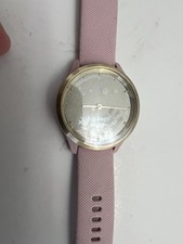 Garmin Vivomove 3S GPS Watch Nylon Light Gold  Rose Hybrid Smartwatch