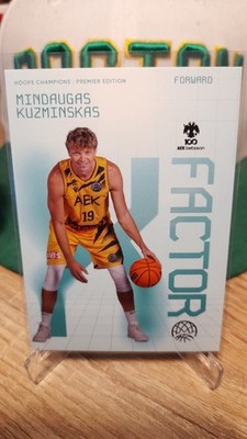 2024-25 Hoops Champions Premier Edition Mindaugas Kuzminskas X Factor