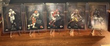 Topps Chrome 2025 NFL All-Chrome 5 Card Lot Bowers Garrett Jones Warner Smith