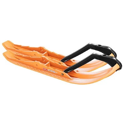 C&A PRO TMX MOUNTAIN TECHNICAL RIDING SNOWMOBILE SKIS ORANGE 77100428