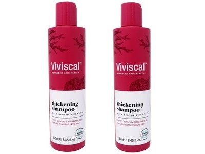 2 Pack - Viviscal Thickening Shampoo with Biotin & Keratin 8.45 FL OZ