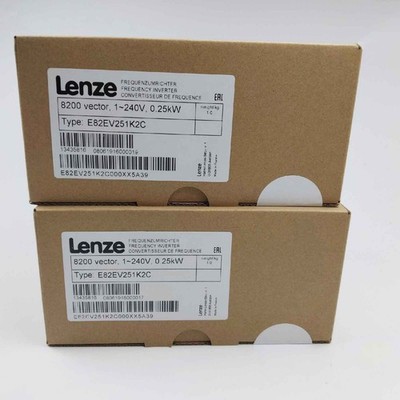 E82EV251K2C 1PCS NEW LENZE Frequency Inverter 8200 Vector 0.25kW E82EV251K2C