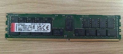 Kingston RDIMM 32GB DDR4 2Rx4 2666MHz PC4-21300 ECC Server Ram Stick