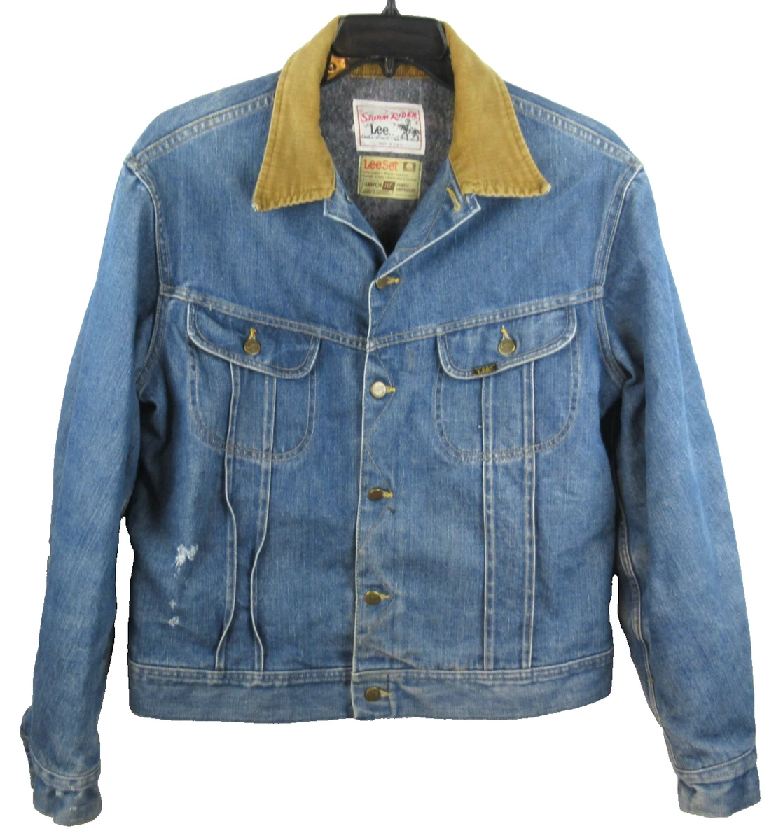 Lee Storm Rider Jean Jacket In Vintage Outerwear Coats & Jackets