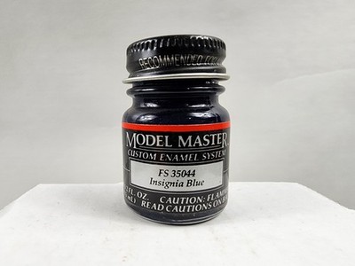 Testors Model Master Insignia Blue 1719 Flat Enamel Paint .5 oz 1/2 oz