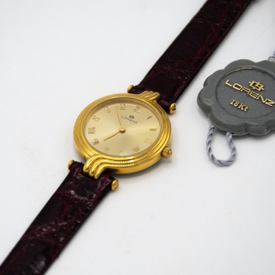 Lorenz Damenuhr mit Gehäuse aus 18 kt Gelbgold GOLD CASE WATCH CAS.79