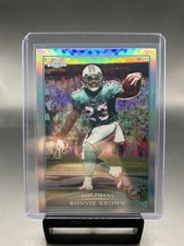 Ronnie Brown Topps Chrome Refractors 2009 #TC72 Miami Dolphins