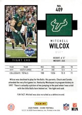 2020 Score #409 Mitchell Wilcox
