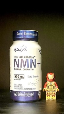 NEW Fresh Batch! Nutri NMN 500mg Extra Strength NAD+ Booster EXP 01/29