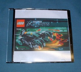 ULTRA AGENTS, INFEARNO INTERCEPTION SET 70162 - LEGO - 2014 - USED