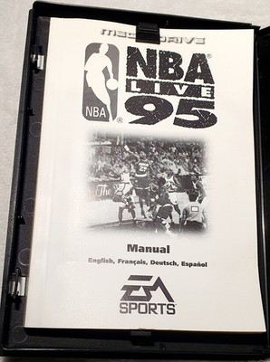 NBA Live 95   Sega Mega Drive   Komplett CIB   Box + Anleitung   PAL   EA Sports