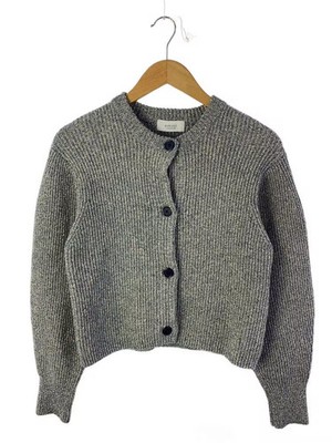 emmi Cardigan (Thick) One Size Cotton Gray Plain 251030