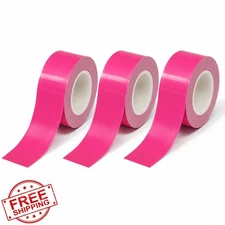 FUATY Label Maker Tape Pink Continuous