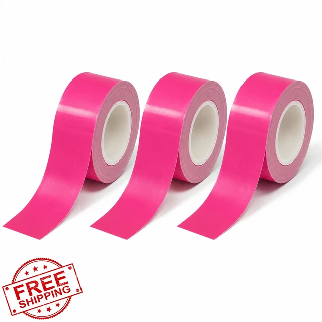 FUATY Label Maker Tape Pink Continuous