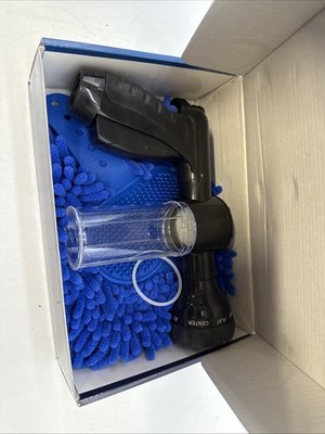 EVILTO Garden Hose Nozzle High Pressure Hose Spray Nozzle 8 Way Spray Pattern...