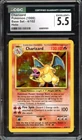 1999 Pokemon Base Set Charizard 4/102 Holo CGC 5.5