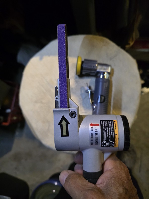 Air Belt Sander, And 2 Inch Orbital Sander Combo