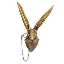 Animal Heads Wall Decor, Faux Deer Head Mount, Animal Sculptures Wall Decor,