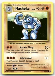 Machoke 58/108 XY - Evolutions Uncommon