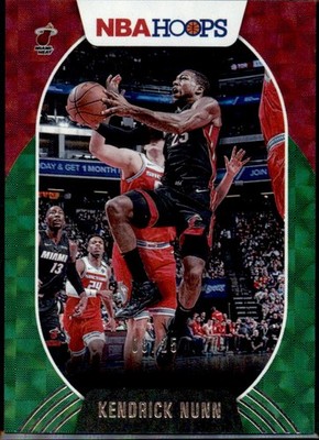 2020-21 Hoops #53 Kendrick Nunn Hyper Green #/25