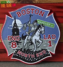 BOSTON FIRE DEPARTMENT ENGINE 8 - LADDER 1 PA...