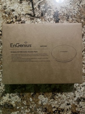 EnGenius EAP1300 Wireless Indoor Access Point  NEW/WHITE (Open Box)