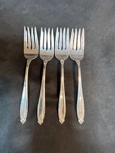 International Prelude Sterling Silver Salad Fork – No Monogram