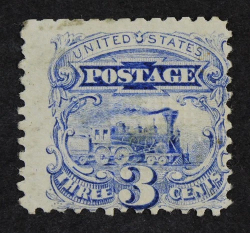 CKStamps: US Stamps Collection Scott#114 3c Pictorial Mint H OG CV$225