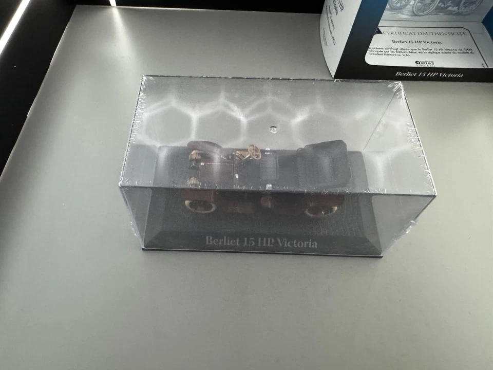 1/43 Atlas Berliet 15 HP Victoria Avant Guerre 1913 Raymond Poincaré (i) - Photo 3/4