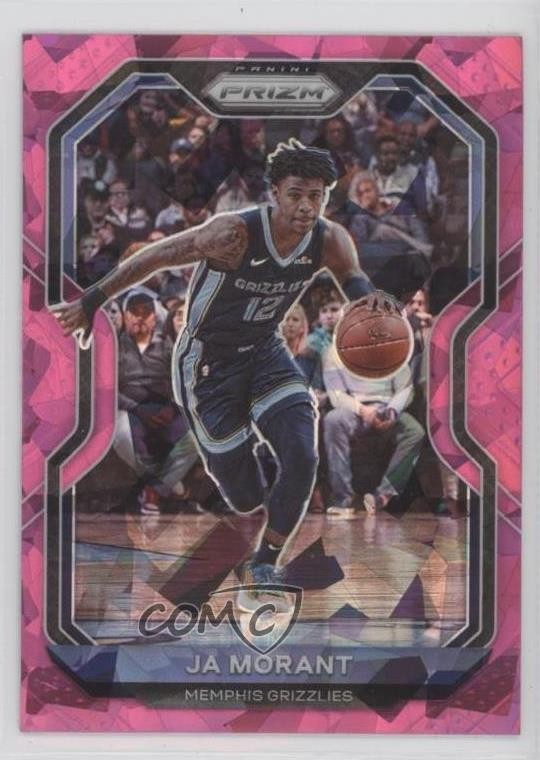 2020-21 Panini Prizm Pink Ice Prizm Ja Morant #115 18jt