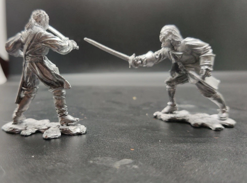 Sanderson Miniatures 54 mm Tortuga Series "Piratas Duelando com Espadas" Novo - Imagem 2 de 4