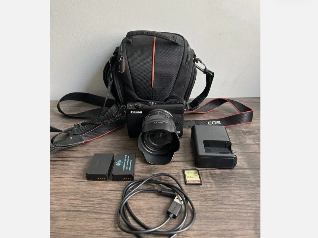 Canon Eos M100 Digital Cameras with Built - in Flash for Sale