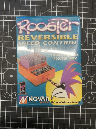 Novak ESC Rooster/W Reverse #PB-1850-1 Still In Factory Shrink Wrap !!