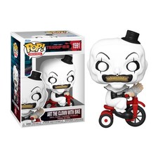 Funko Pop Terrifier Art the Clown Horror with Bike
