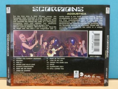 Scorpions Acoustica 2001 Rare Malaysia Video CD VCD ZN298 | eBay